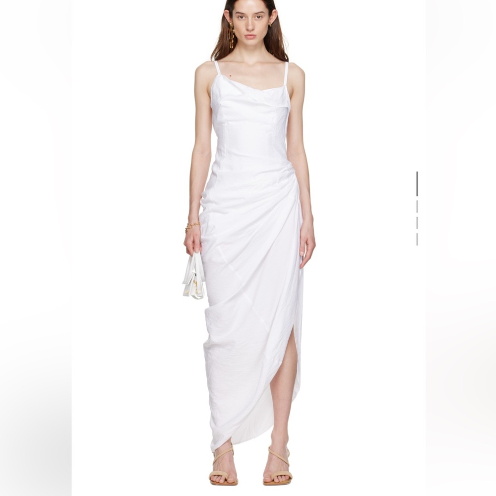 White Le Papier 'La Robe Saudade' Maxi Dress